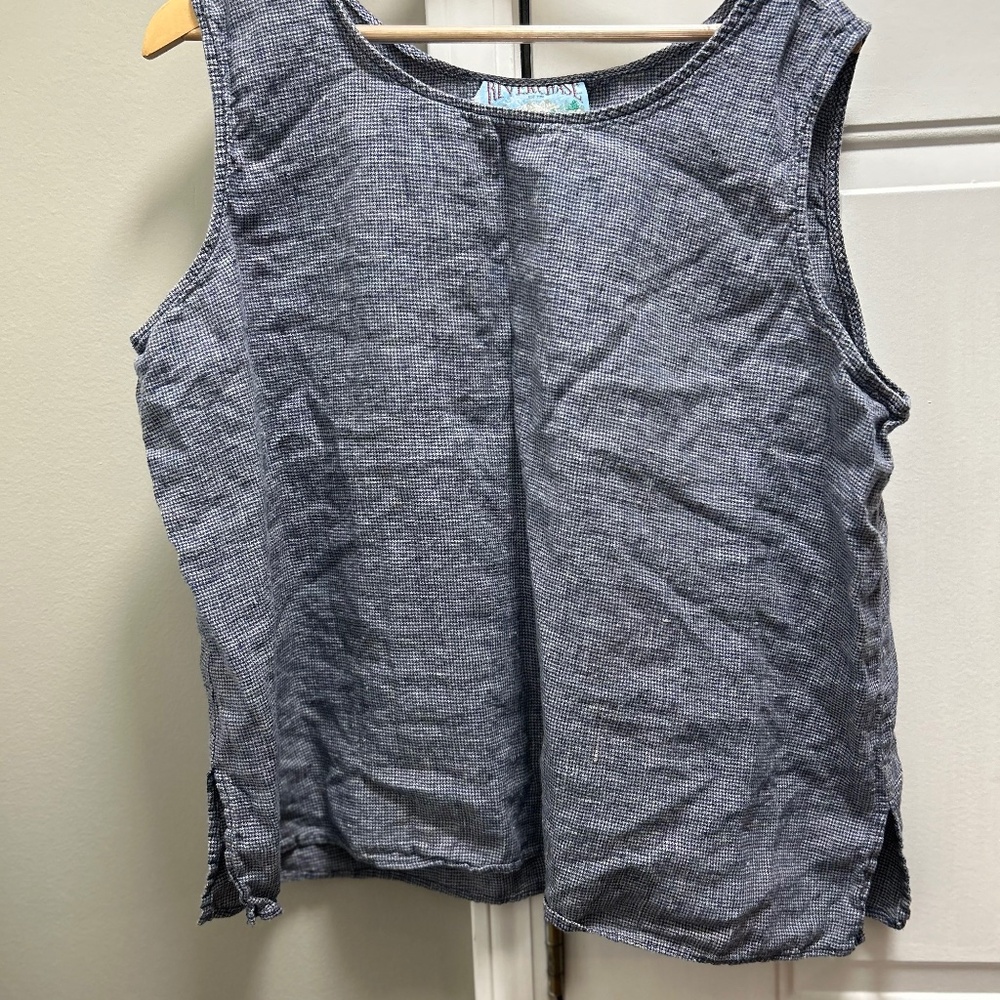 Linen tank top